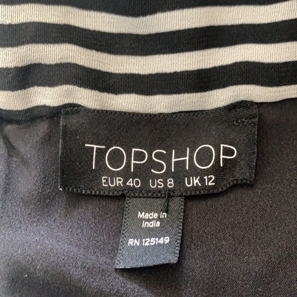 ⭐️Topshop Striped Layered skirt - Picture 8 of 10